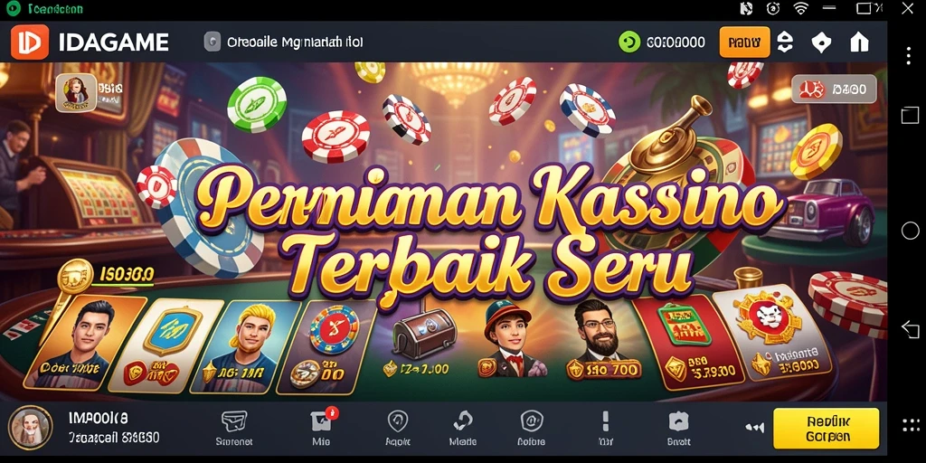 Gameplay seru di IDAGAME dengan efek visual menarik.