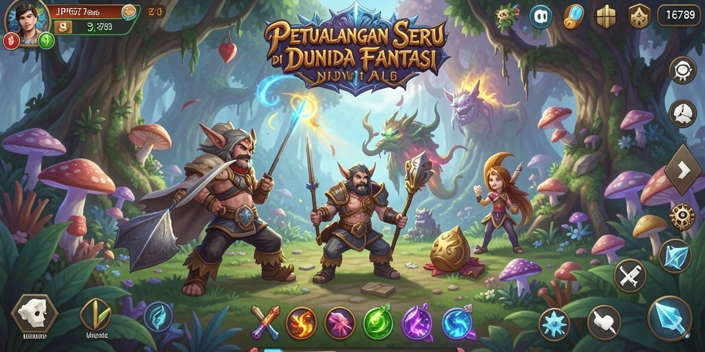 Tampilan gameplay petualangan yang menakjubkan di JP6789.