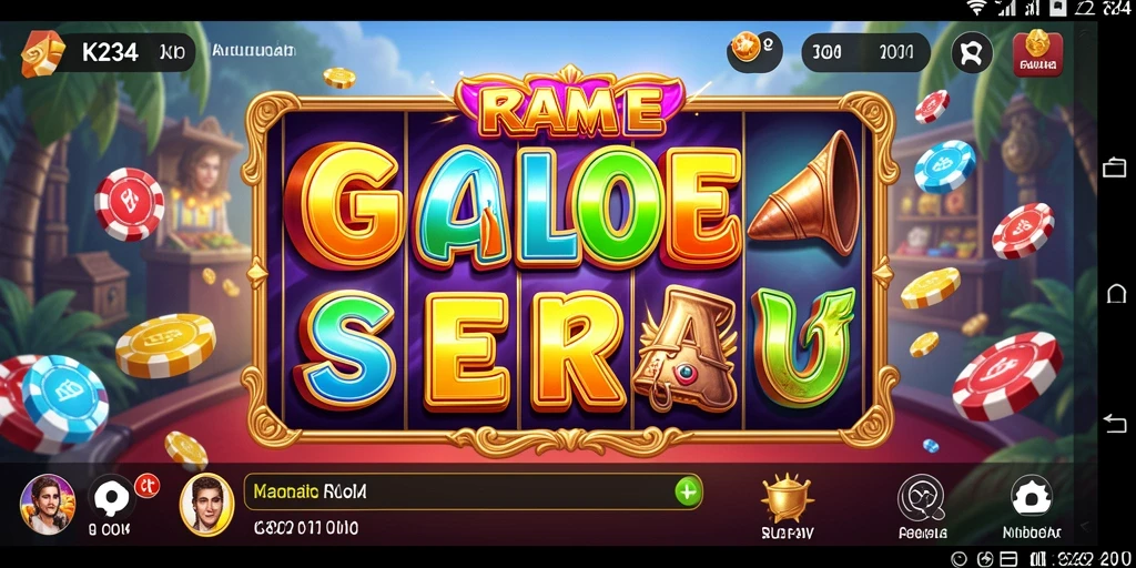 Tampilan gameplay Slot yang menakjubkan dari K234 dengan fitur menarik.