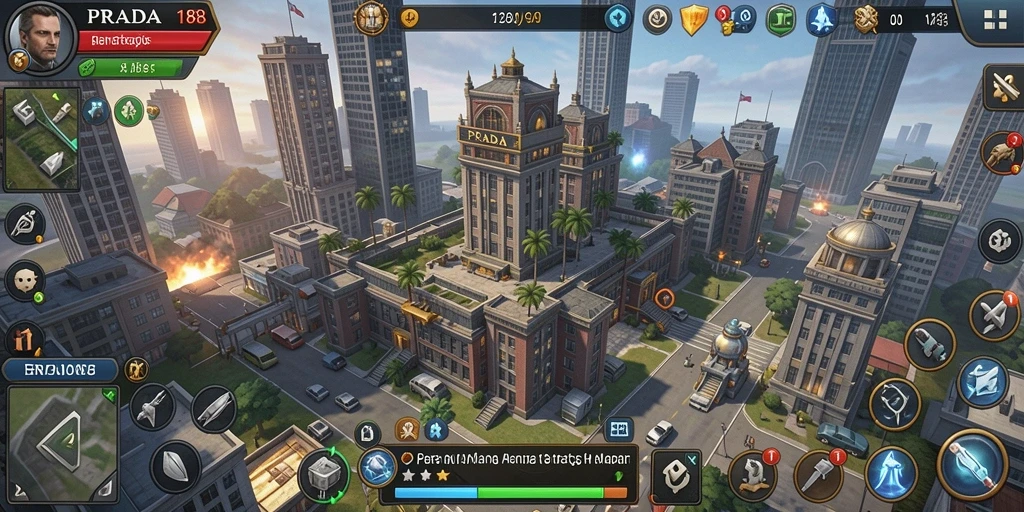 Screenshot PRADA188 menunjukkan aksi seru dalam perlindungan menara.
