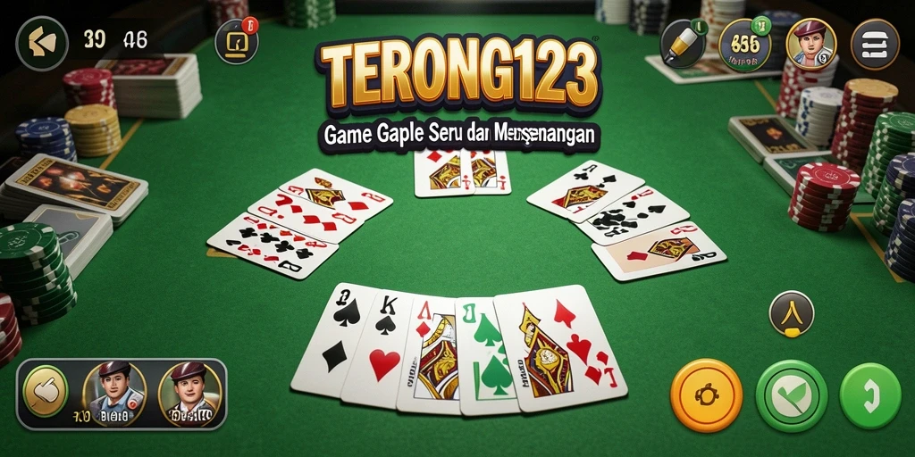 Tangkapan layar gameplay Gaple yang menarik di TERONG123.