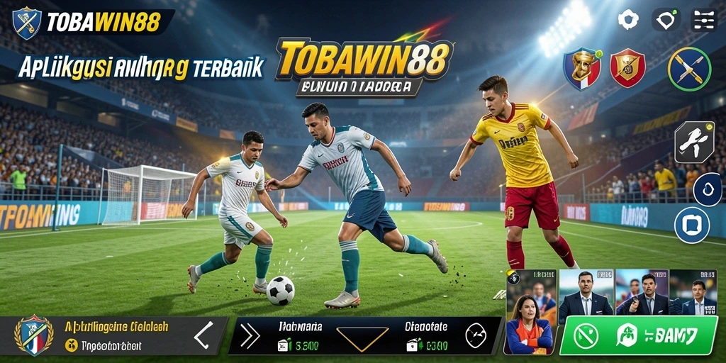 Tampilan gameplay TOBAWIN88 yang menarik dengan informasi olahraga terkini.