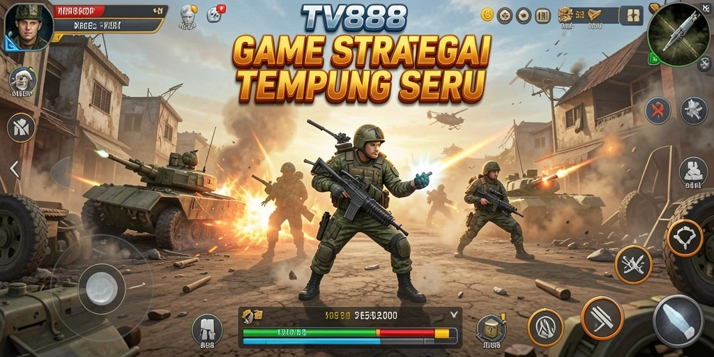 Tampilan gameplay TV888 yang seru dan penuh strategi.